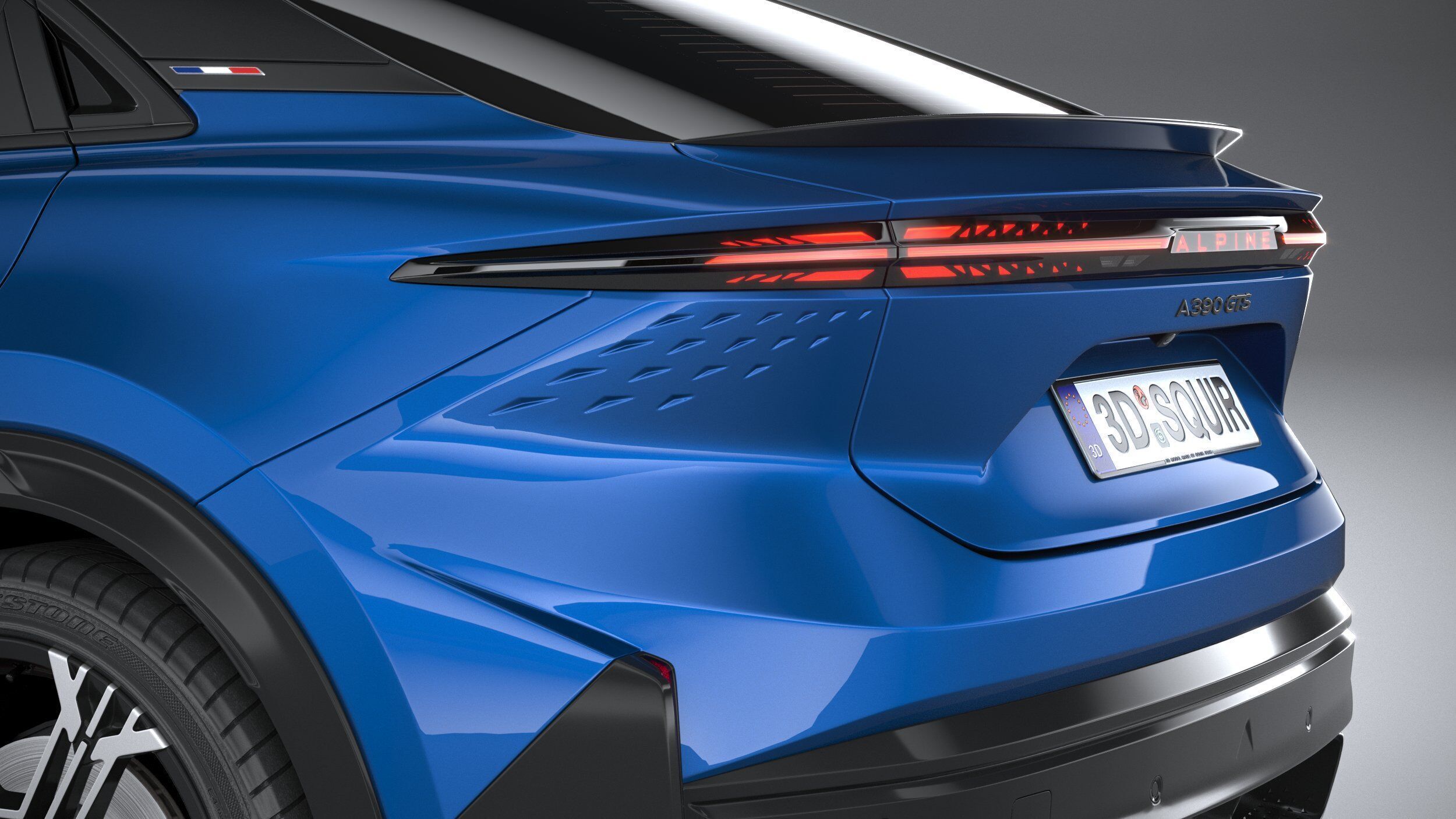Alpine A390 2026 3D model_6