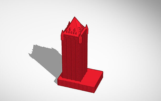 old style tower Free 3D print model