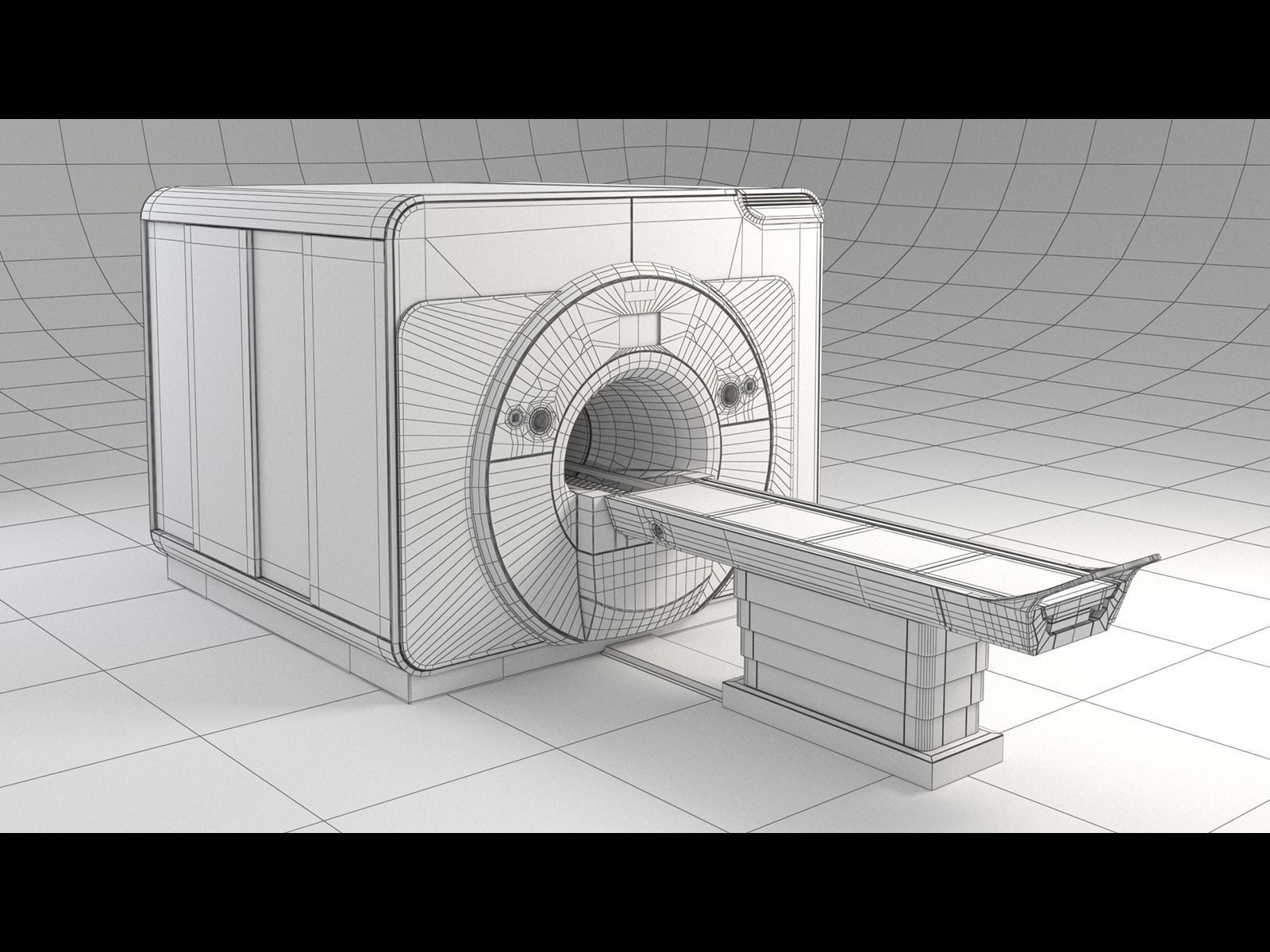 Siemens MRI medical scanner MAGNETOM Terra 3D model_5