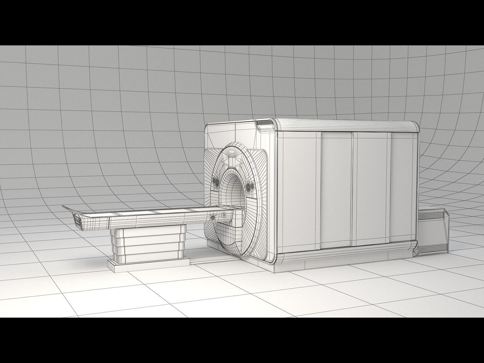 Siemens MRI medical scanner MAGNETOM Terra 3D model_6