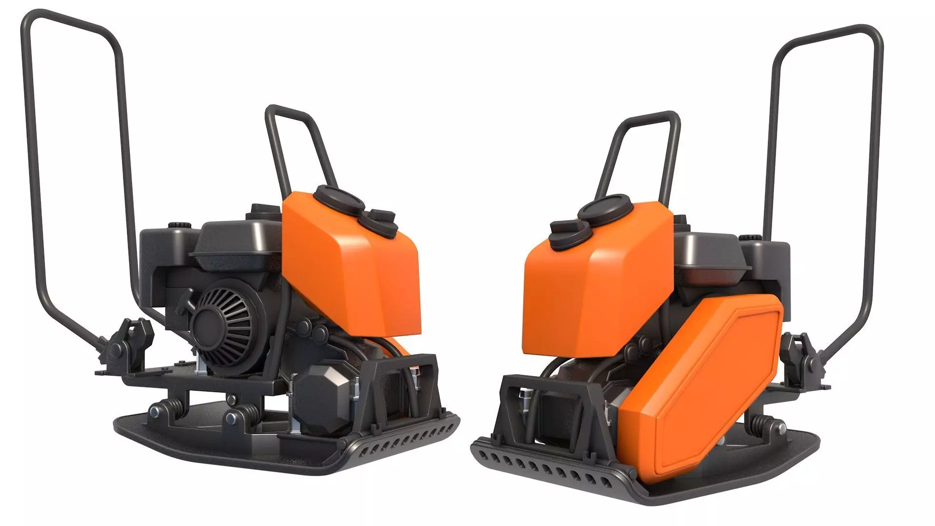 Vibratory Plate Compactor 3D model