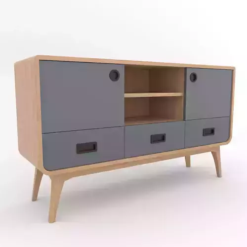 Modern Scandinavian Sideboard 140 Morris