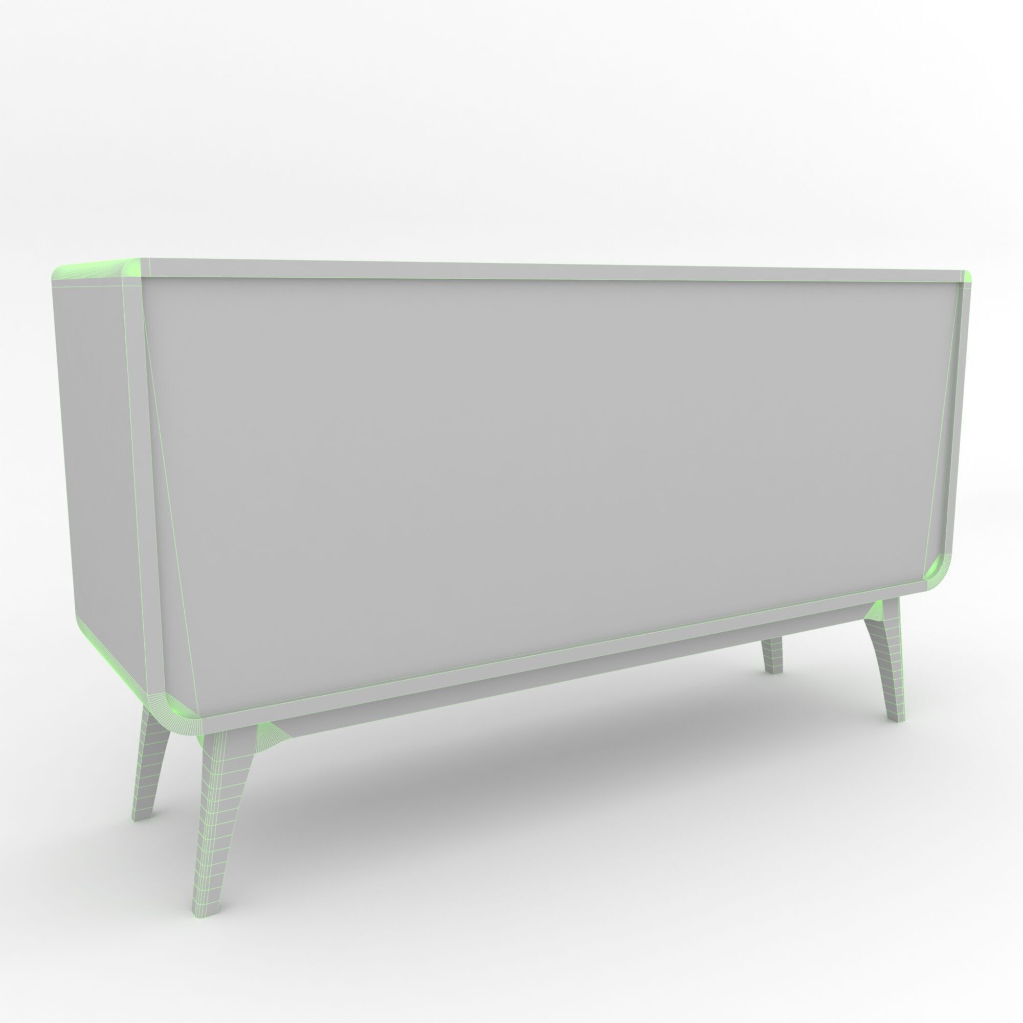 Modern Scandinavian Sideboard 140 Morris 3D model_7