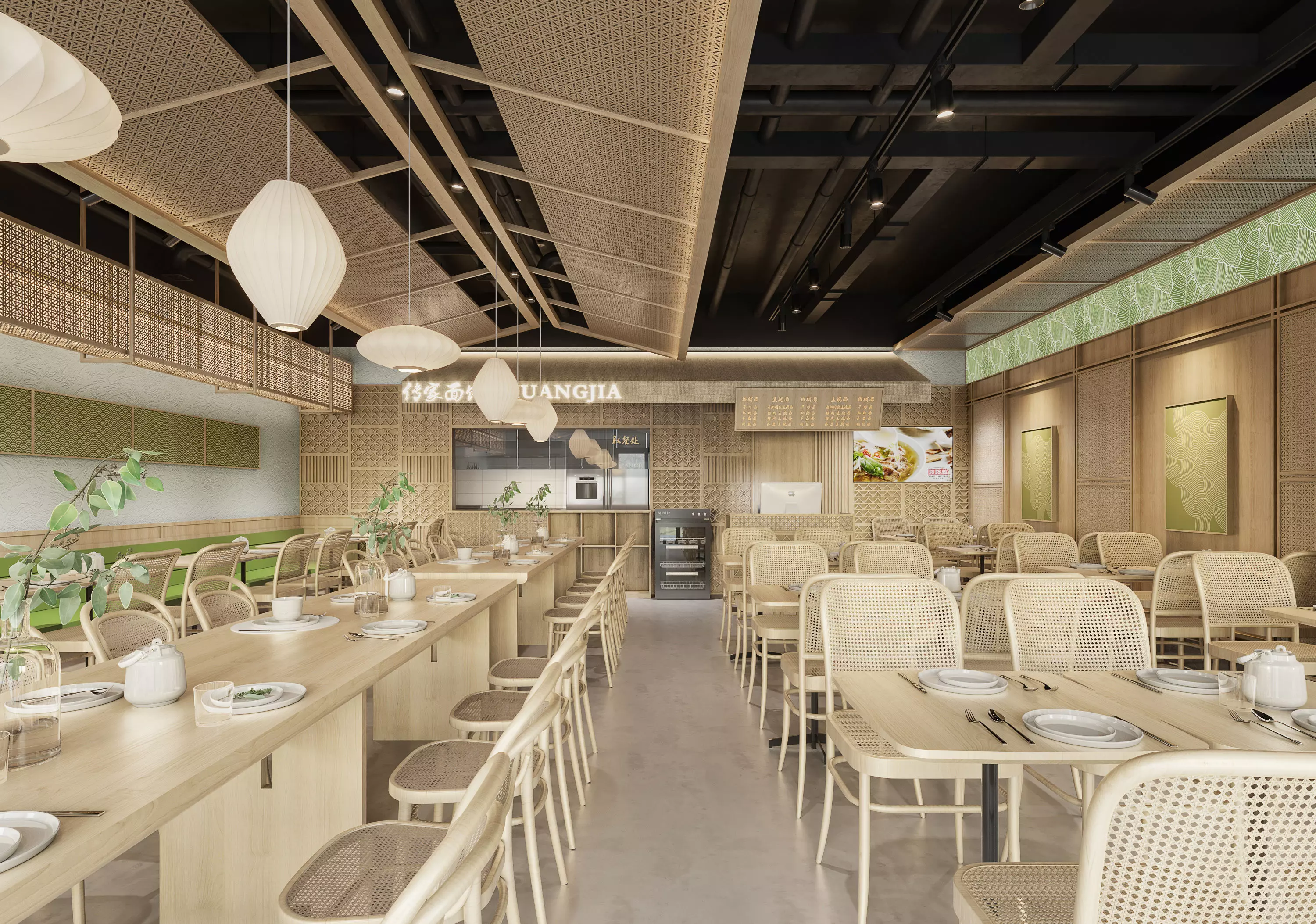 restaurant    Interior scene 103 3D model_0