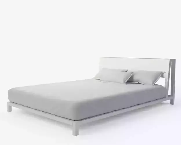 Alpine White Queen Bed