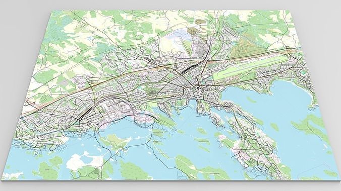 Cityscape Lappeenranta Finland 3D model