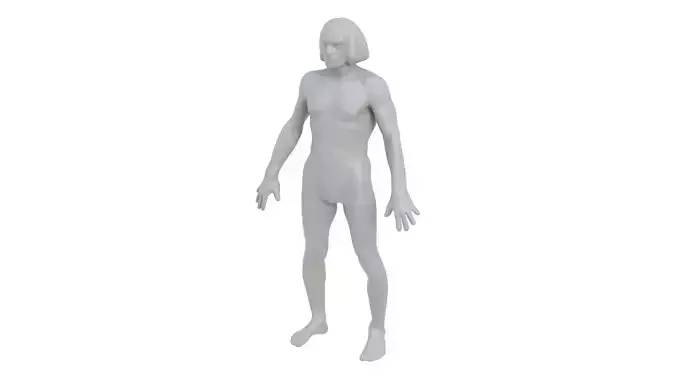 Figurine character man 07