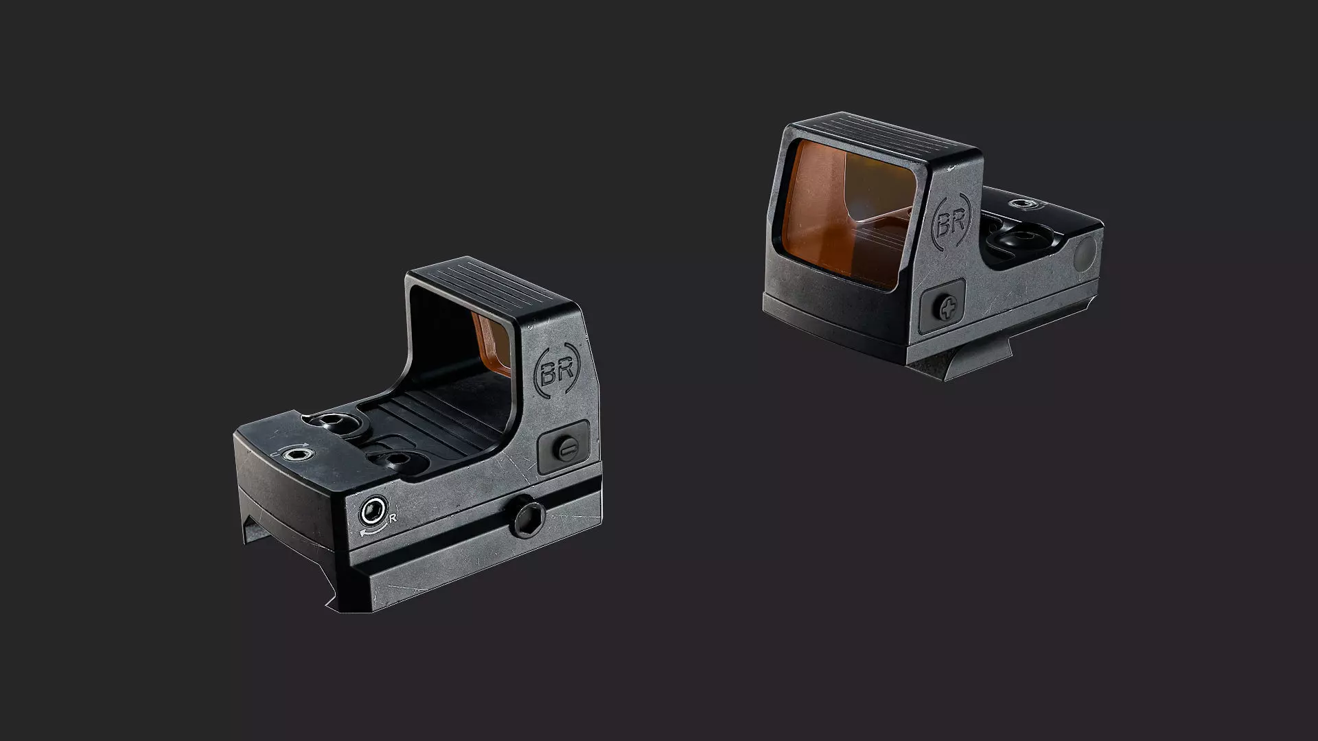 Colt 1911 CCU 45 ACP Low-poly 3D model_12