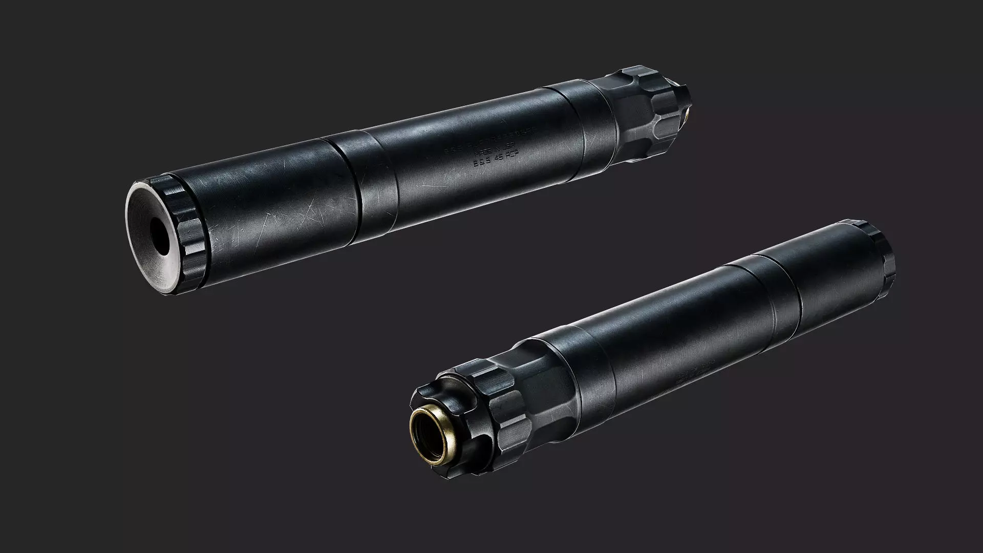 Colt 1911 CCU 45 ACP Low-poly 3D model_13