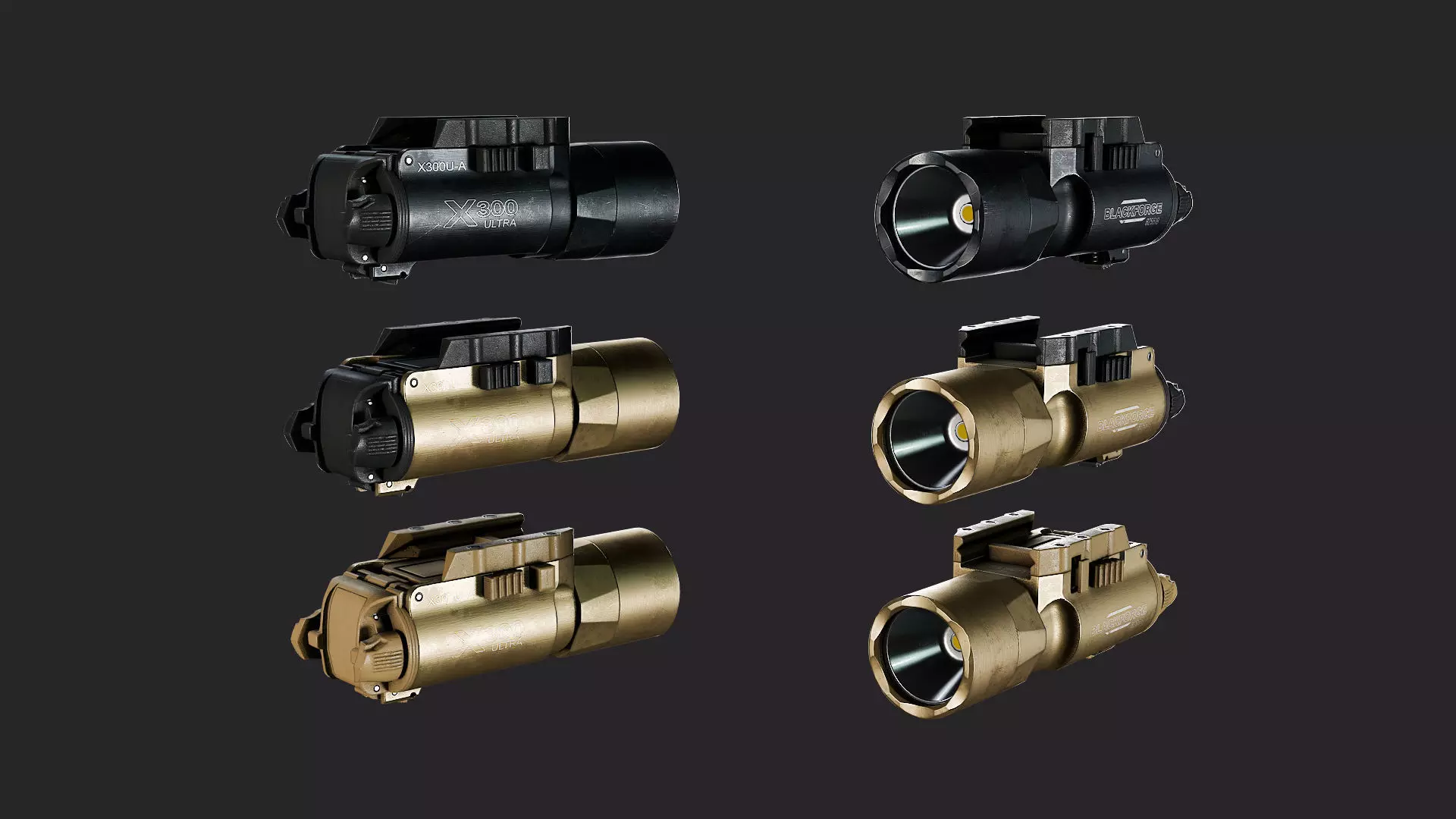 Colt 1911 CCU 45 ACP Low-poly 3D model_10