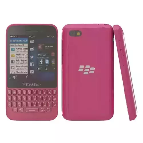 BlackBerry Q5 Pink