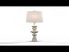 Arteriors Jillian Table Lamp White 3D model_1
