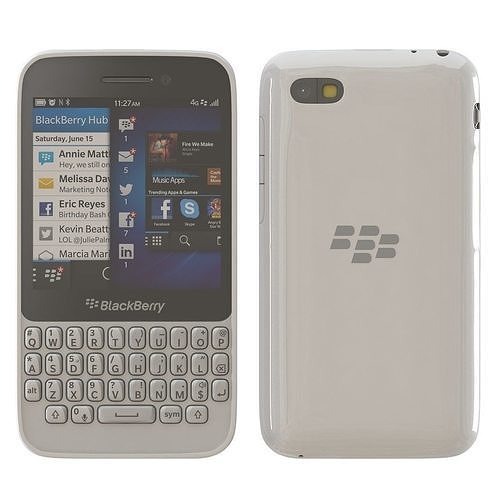 blackberry q5 white 3D model
