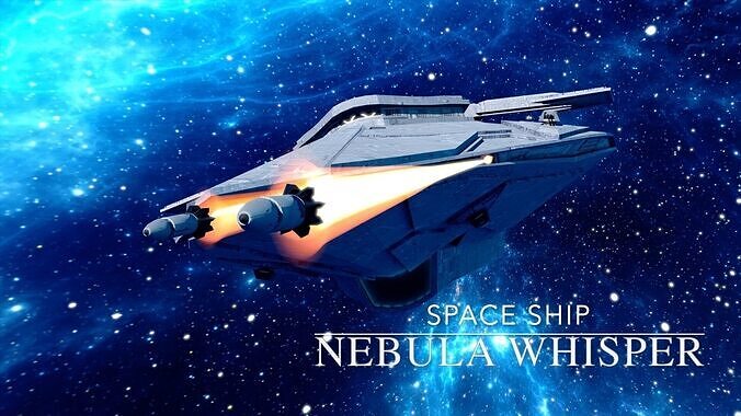 Nebula Whisper Low-poly 3D model