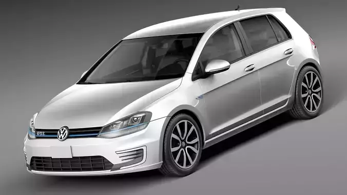 Volkswagen Golf GTE 2015 3D model