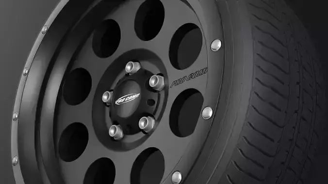 Pro Comp S45 Low-poly 3D model