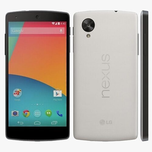 LG Nexus 5 White 3D model