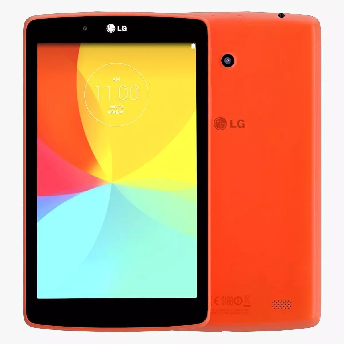LG G Pad 7 0 Luminous Orange 3D model_0