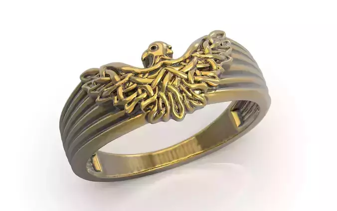 phoenix feather ring 