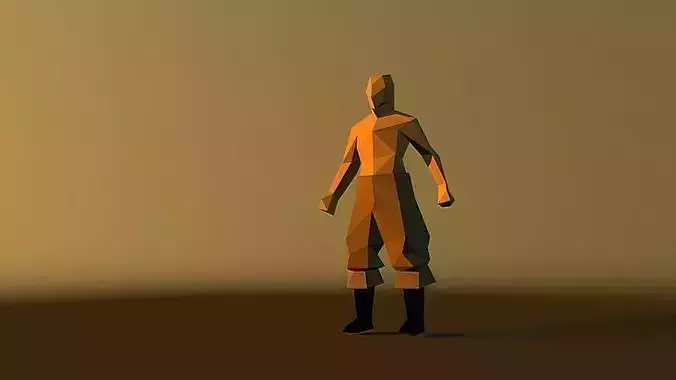 low poly basic assets Free low-poly 3D model