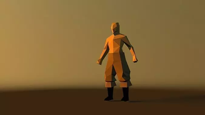 low poly basic assets Free low-poly 3D model_0