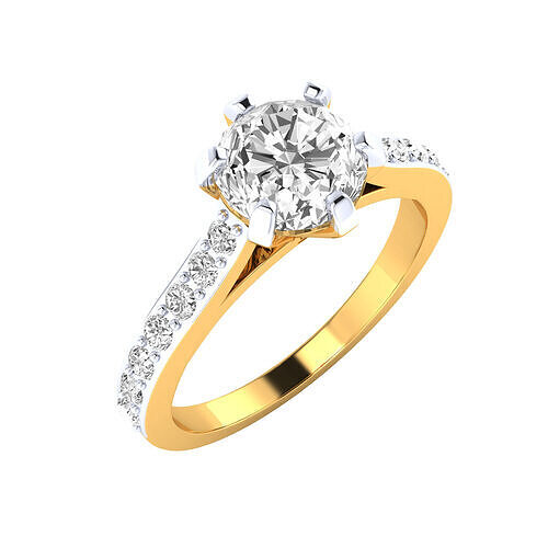  Women Ring Render 3dm STL MTL SLC JCD OBJ FBX Details 3D print model
