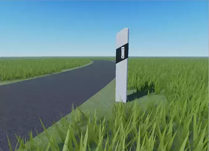 Road Reflector 3D model