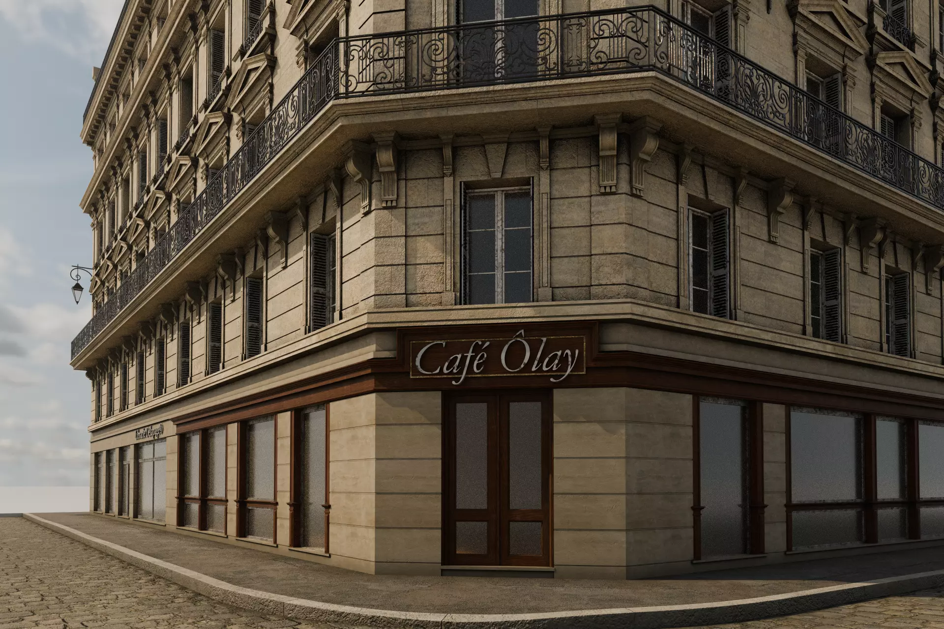 City Building I 3D model_5