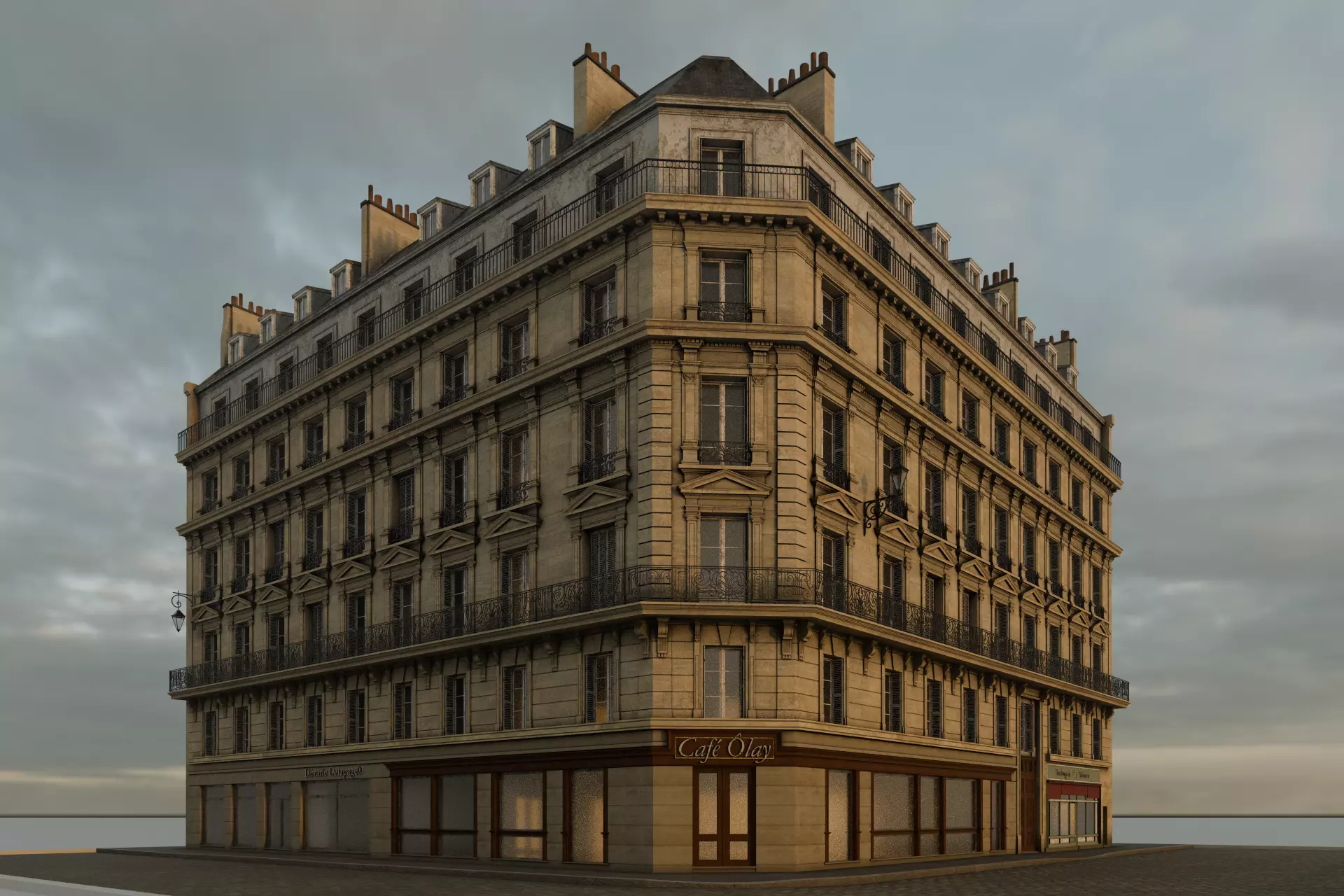 City Building I 3D model_11