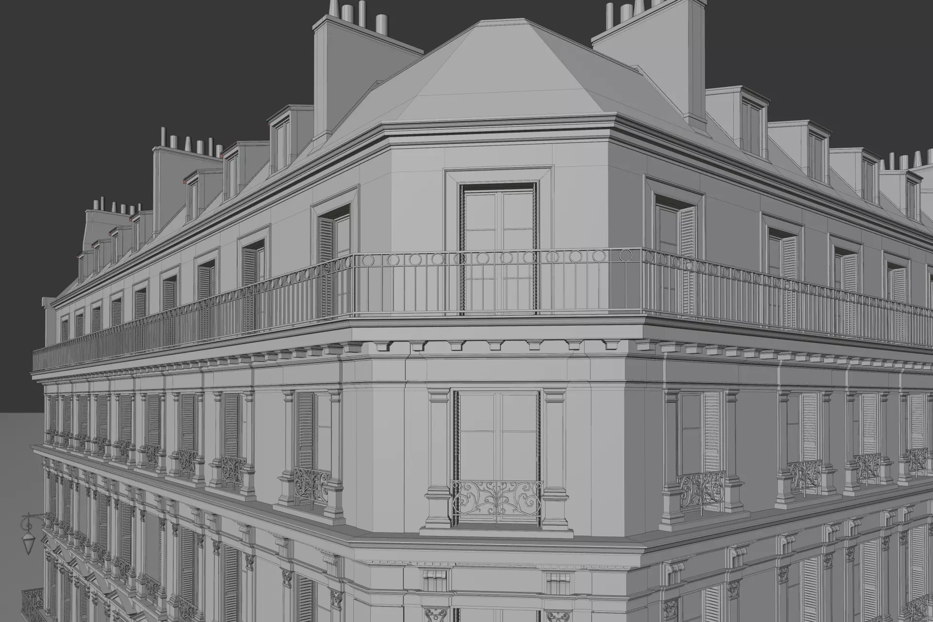 City Building I 3D model_16