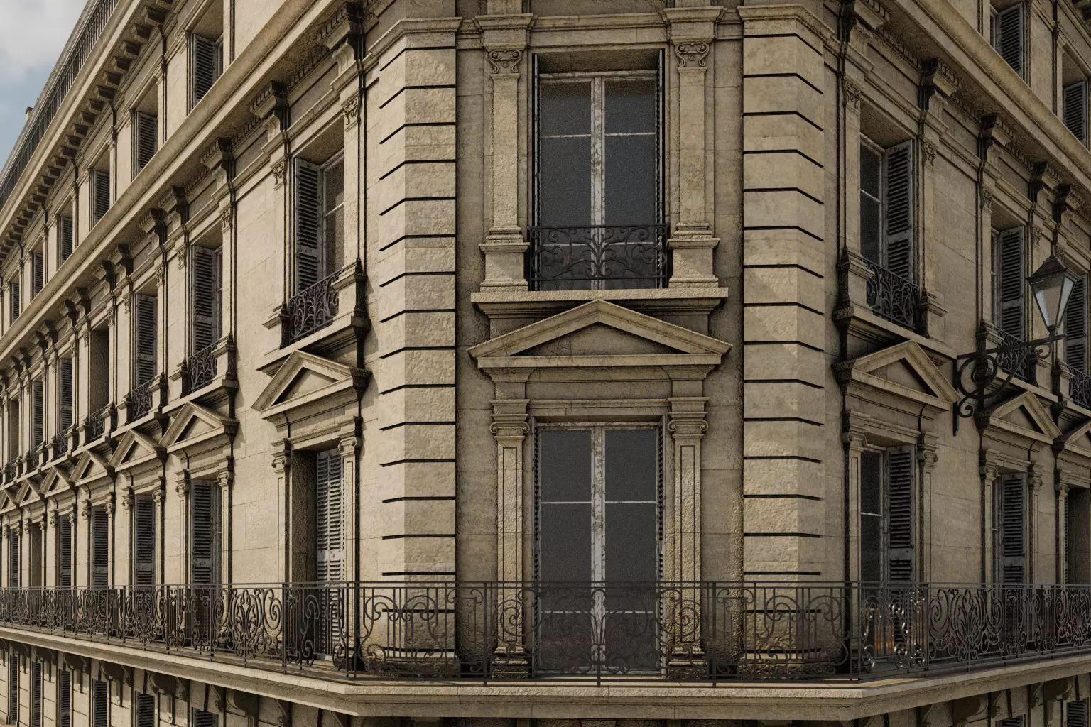 City Building I 3D model_7