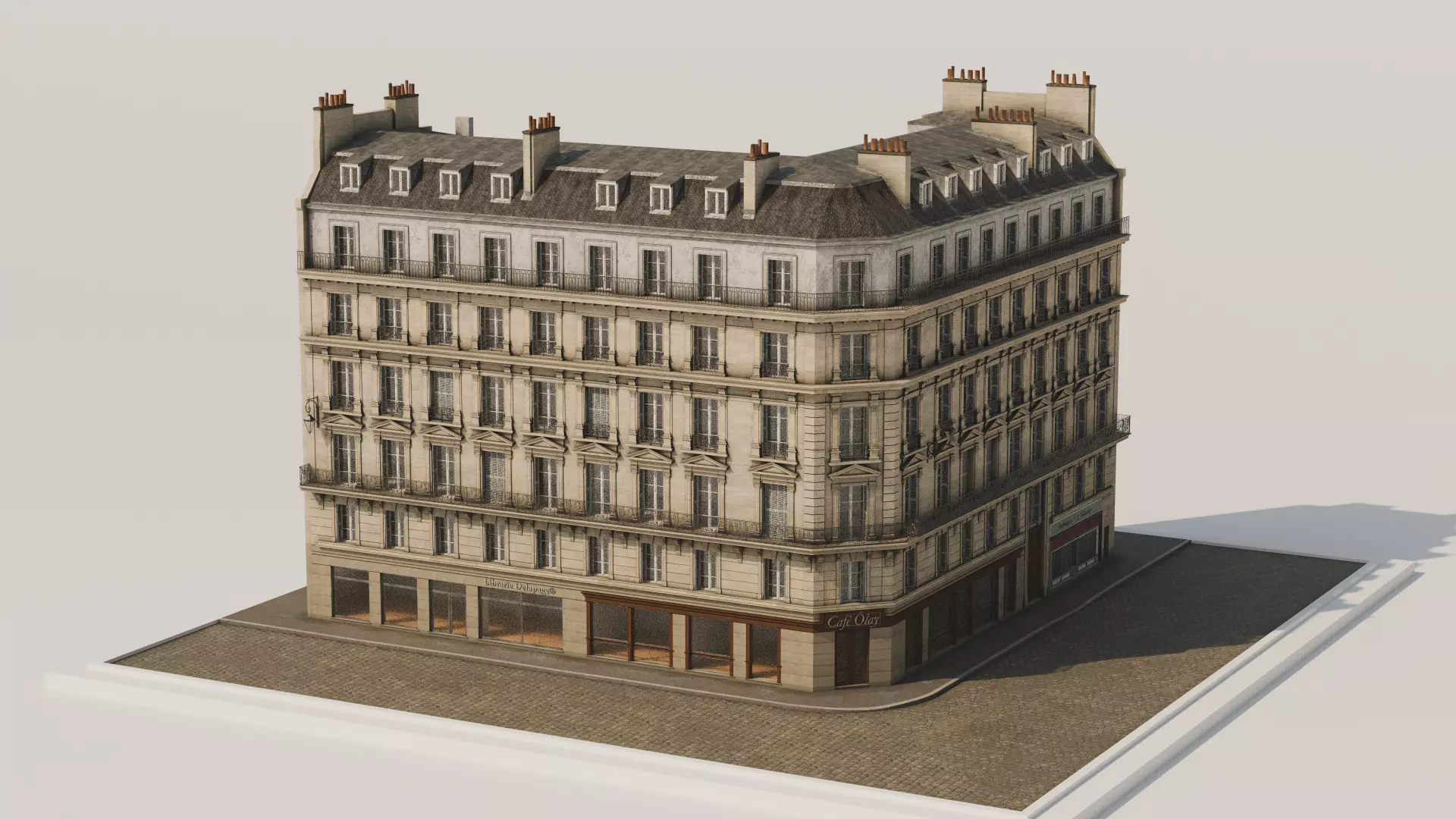 City Building I 3D model_0