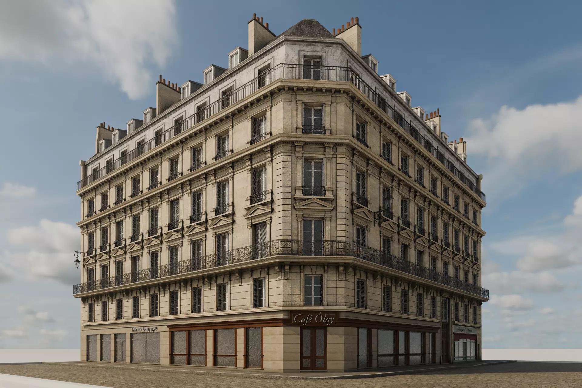 City Building I 3D model_1