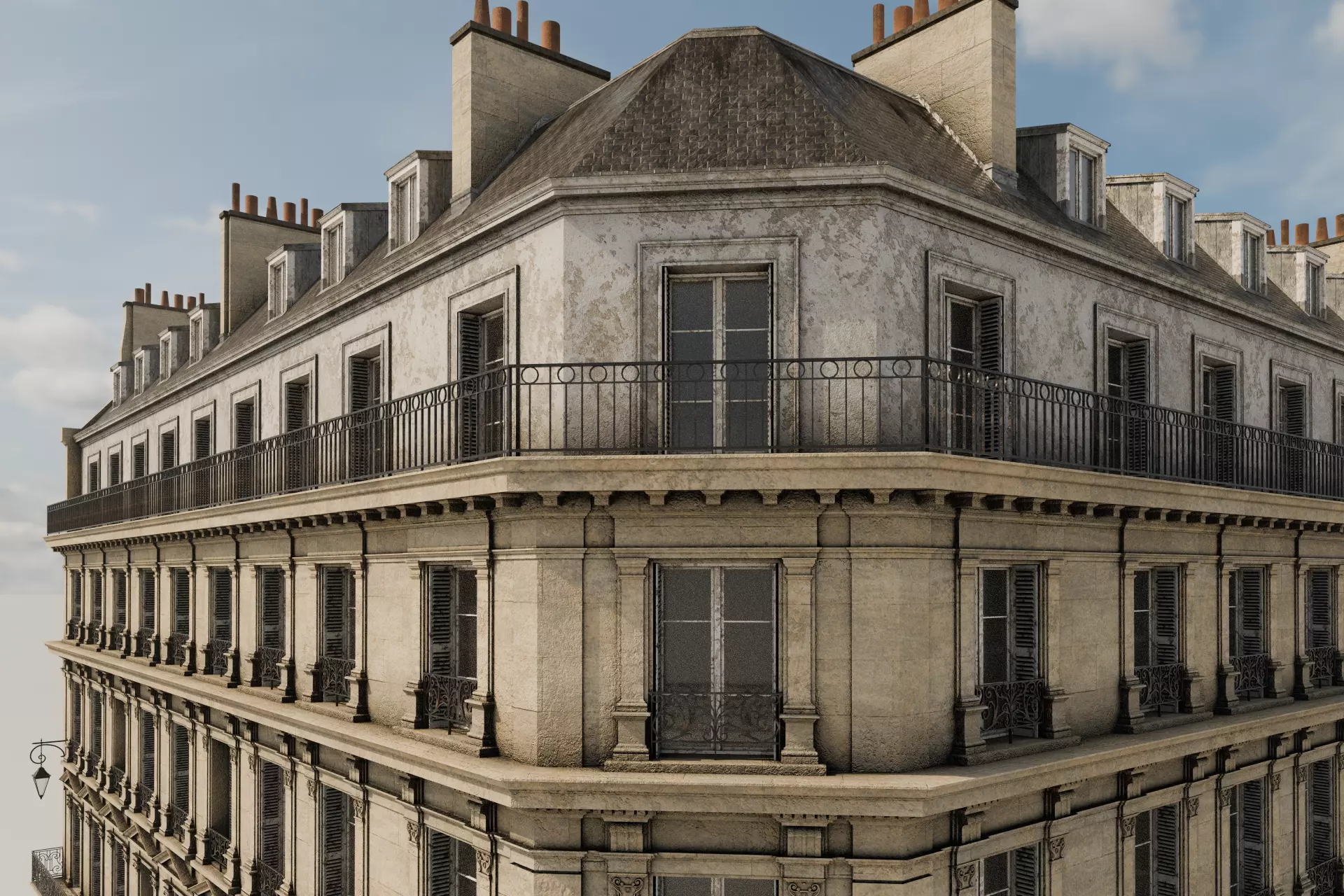 City Building I 3D model_8