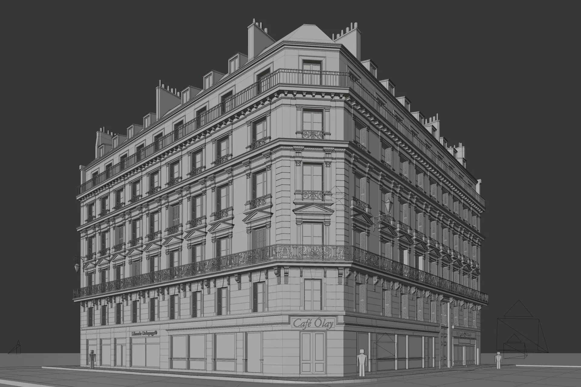 City Building I 3D model_13