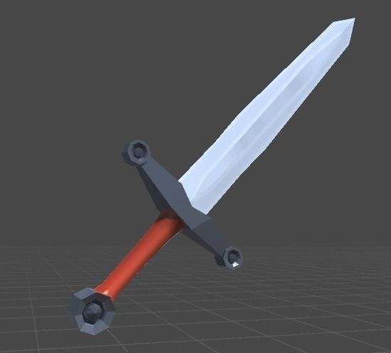 Sir Heralds Sword Collection Low-poly 3D model_7