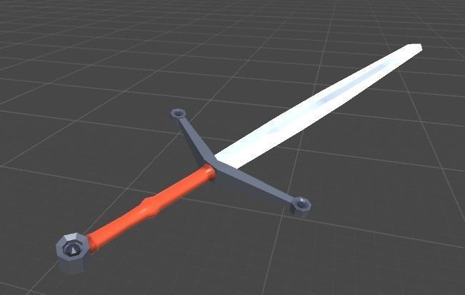 Sir Heralds Sword Collection Low-poly 3D model_3