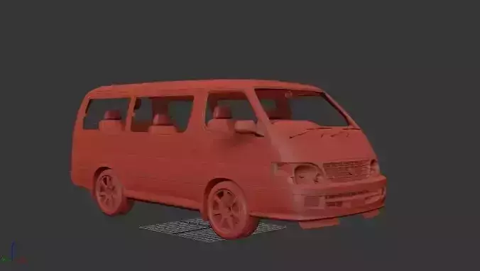 Toyota Hiace Mk4 H100  PassengerVan JP spec 1999