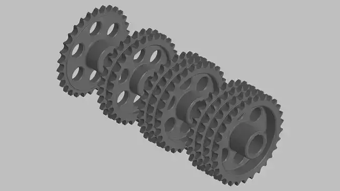 Chain Sprockets 30T Pitch 1905 1-4 Rows