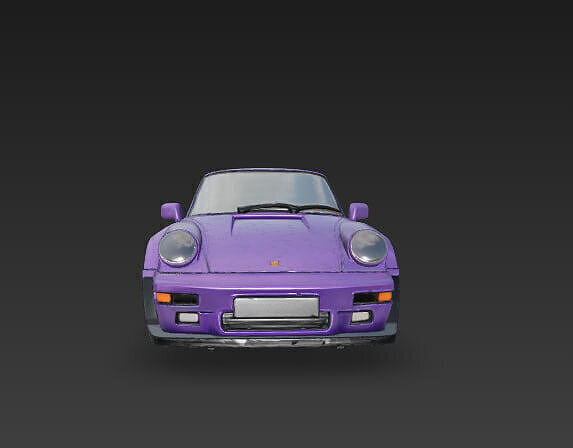Porsche 911 low poly Free low-poly 3D model