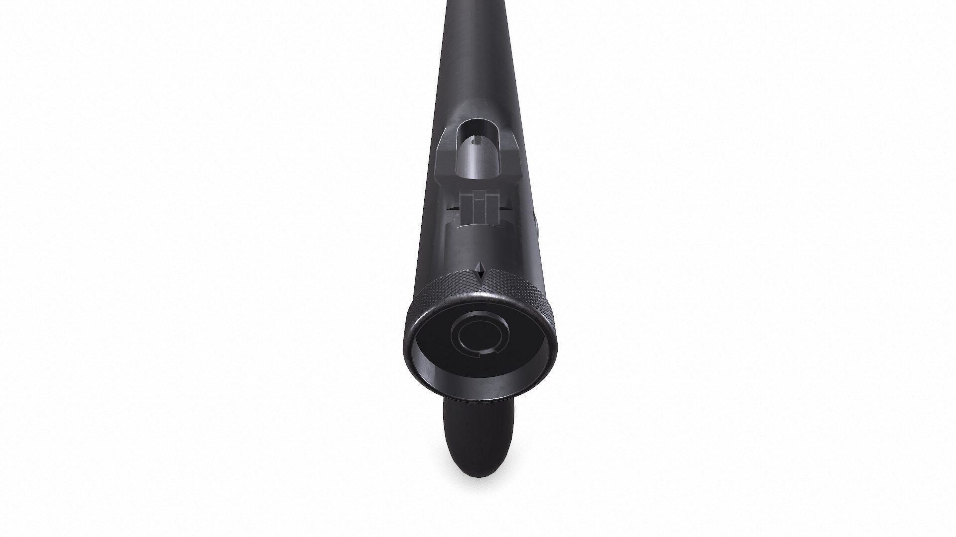 Welrod MK 2 Bolt Action Pistol Low-poly PBR Low-poly 3D model_9