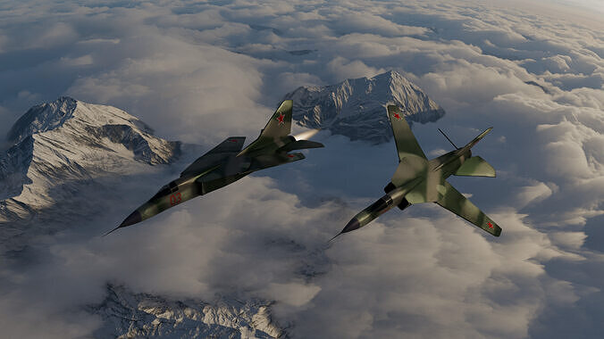 MiG-23 flogger 3D model