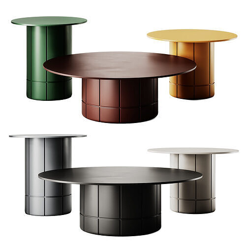 Lago Alberoni Coffee Tables 3D model