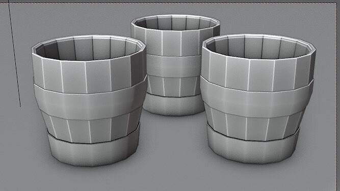 BEER MUG - LOW POLY MESH - 3D MODLE Low-poly 3D model