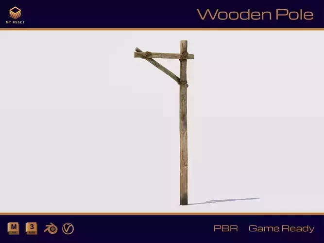 Wooden Pole