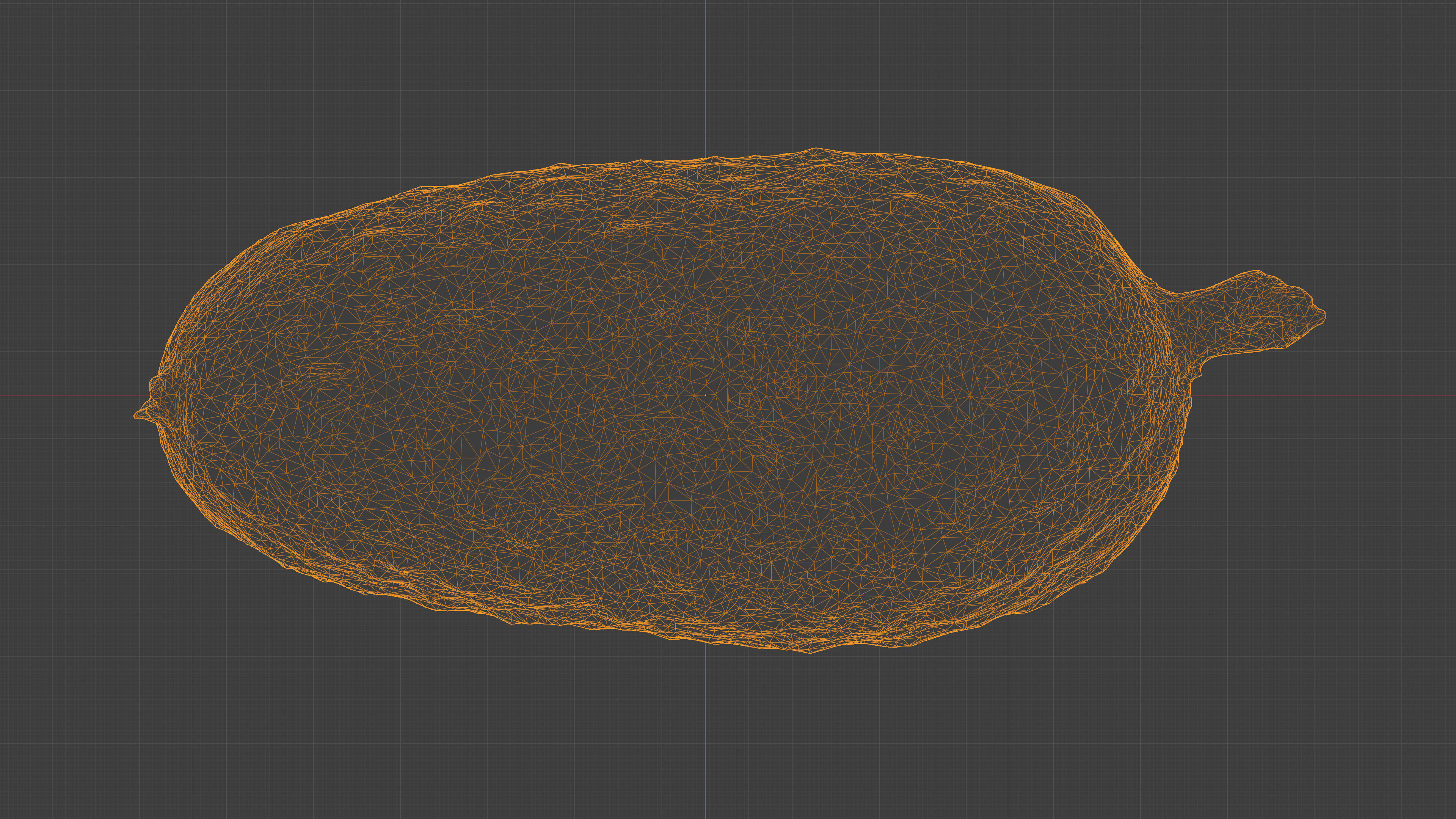 Photorealistic 3D scan of cucumber - Fresh Whole Vegetable Low-poly 3D model_26