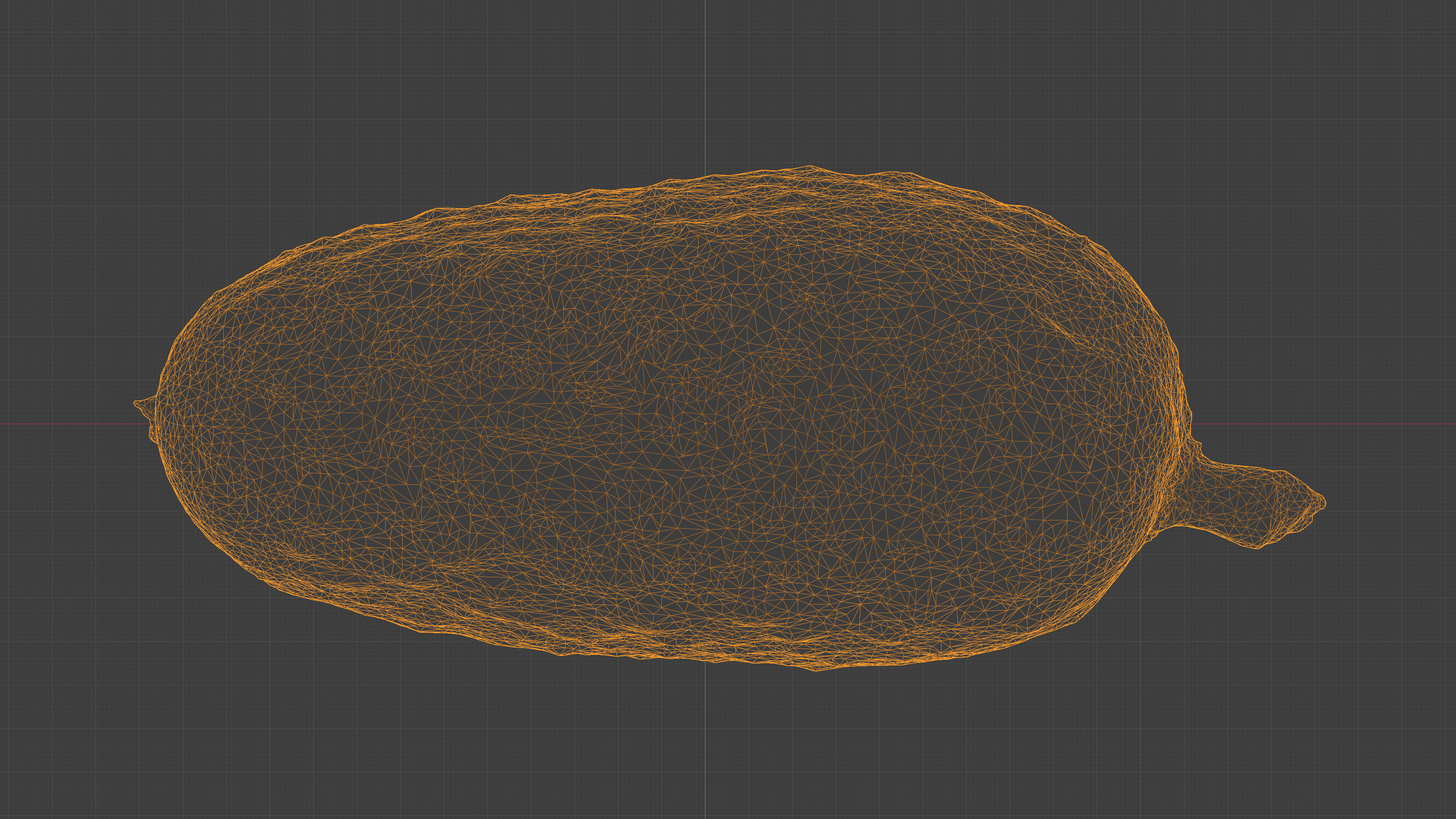 Photorealistic 3D scan of cucumber - Fresh Whole Vegetable Low-poly 3D model_27