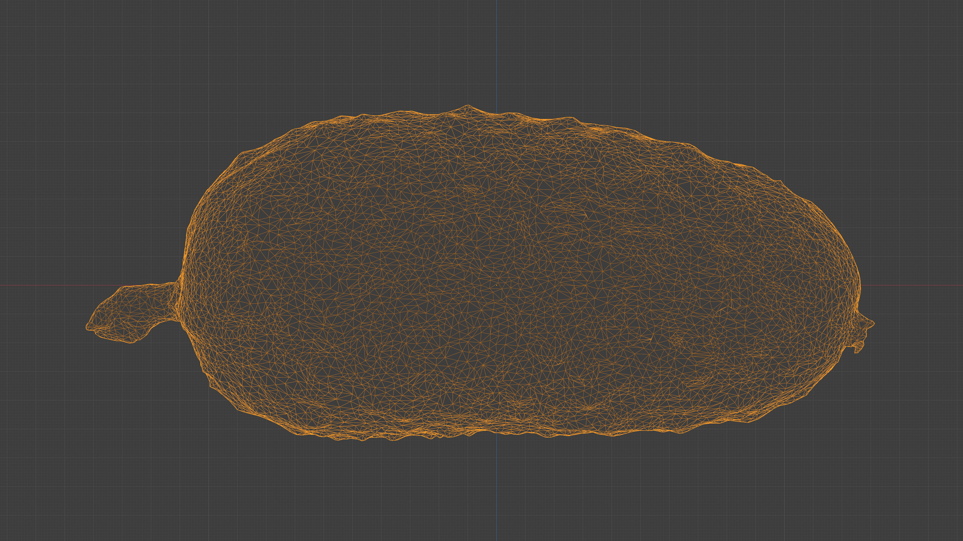 Photorealistic 3D scan of cucumber - Fresh Whole Vegetable Low-poly 3D model_30