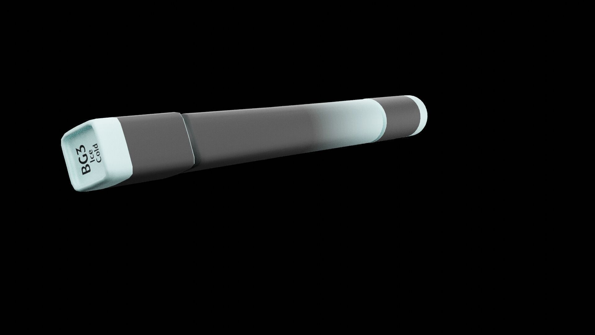 Painting Ice Cold Marker Low-poly 3D model_7