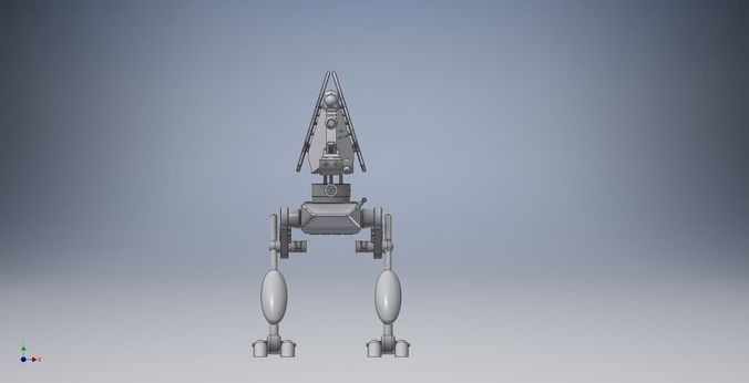 robot mecha weapon hd 3D model